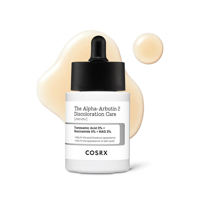 COSRX The Alpha-Arbutin 2 Discoloration Care Serum Nudie Glow Australia