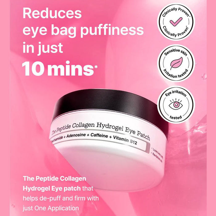 COSRX The Peptide Collagen Hydrogel Eye Patch Nudie Glow Australia