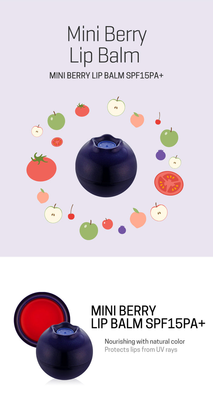 Tonymoly Mini Blueberry Lip Balm