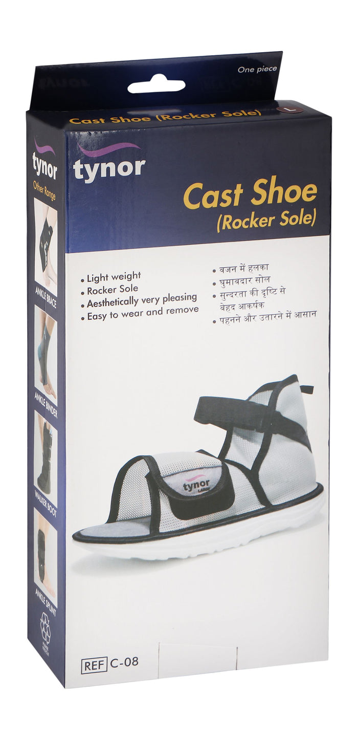Tynor C08 Cast Shoe R. Sole/L - Makkah Pharmacy