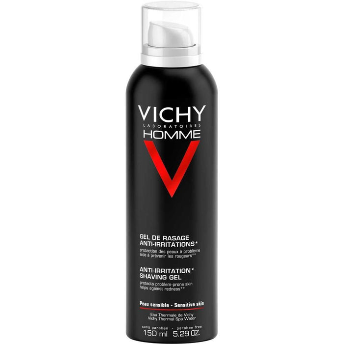Vichy Homme Anti Irritation Shaving Gel 150 ML - Makkah Pharmacy