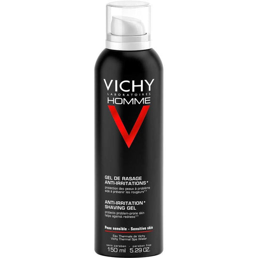Vichy Homme Anti Irritation Shaving Gel 150 ML - Makkah Pharmacy