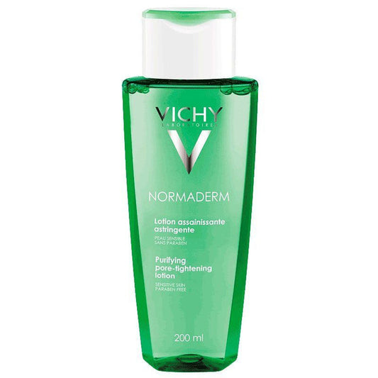 Vichy Normaderm Pore Tightening Toner for Oily/Acne Skin with Salicylic and Glycolic Ccid, 200ml - Makkah Pharmacy