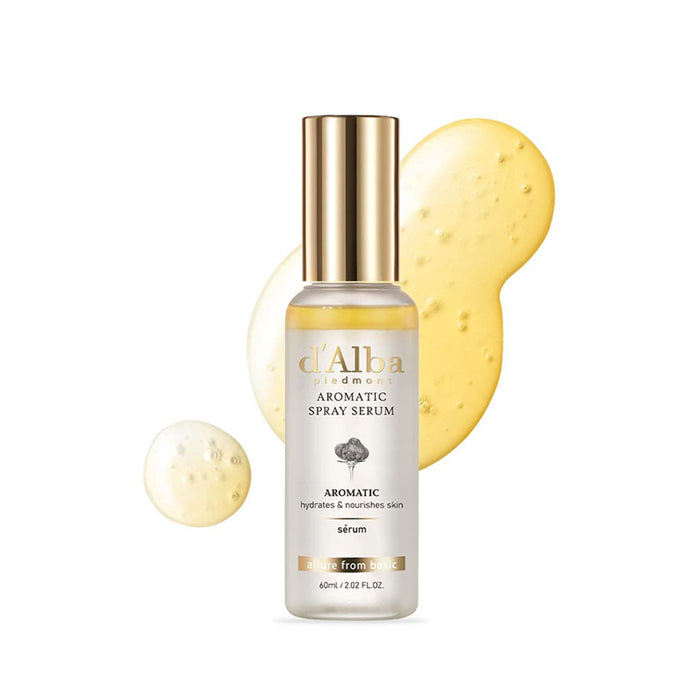 D'Alba Piedmont White Truffle First Aromatic Spray Serum 60ml Nudie Glow