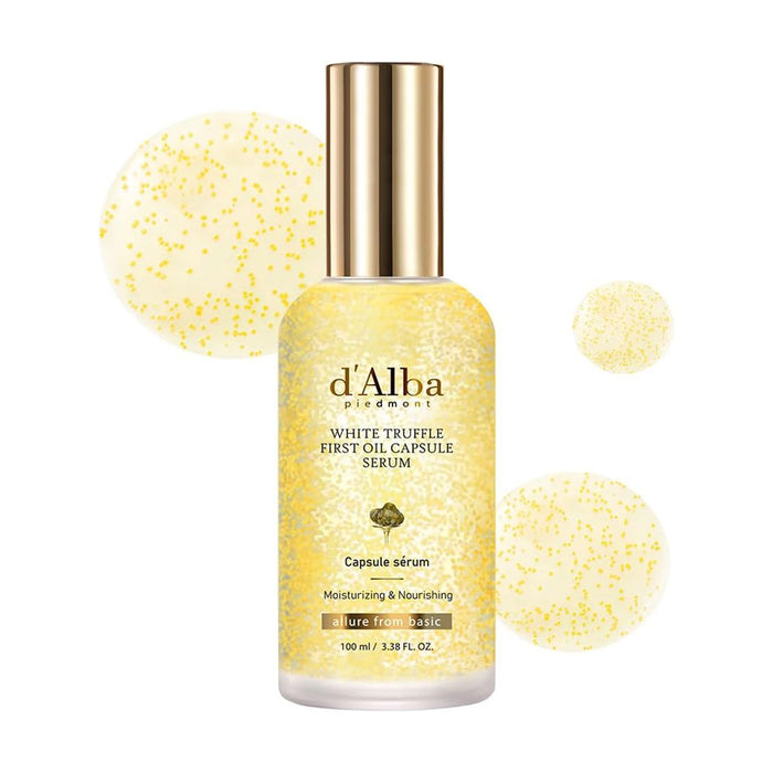 D'Alba Piedmont White Truffle First Oil Capsule Serum Nudie Glow Australia