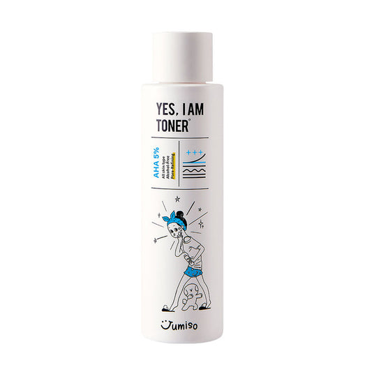 Jumiso Yes I Am Toner AHA 5% Nudie Glow Korean Skin Care Australia