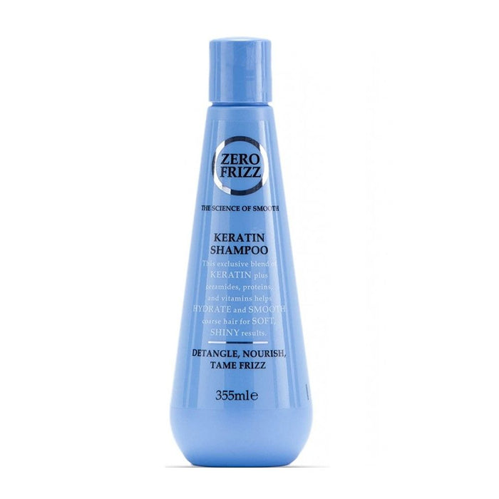 Zero Frizz Keratin Smoothing Shampoo 355 ml - Makkah Pharmacy