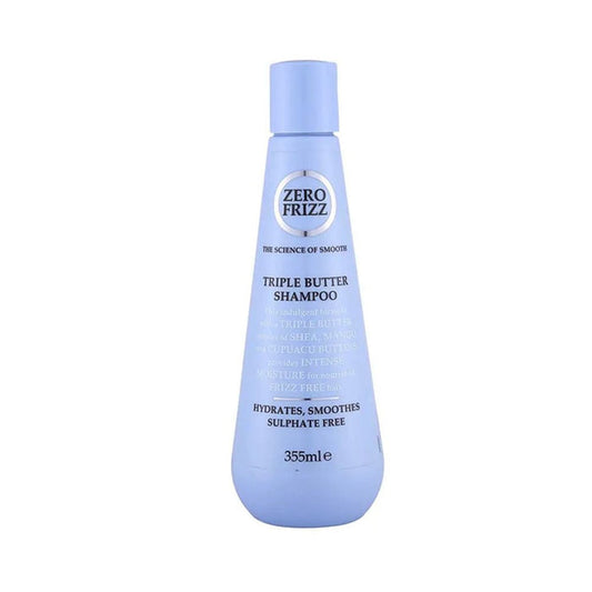 Zero Frizz Triple Butter (Sulfate Free) Shampoo 355 ml - Makkah Pharmacy